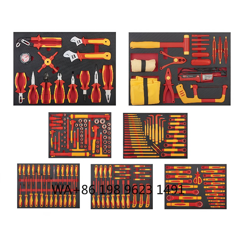 Workshop Tools Safety - High Hardness 198PCS Insulated Tool Set,