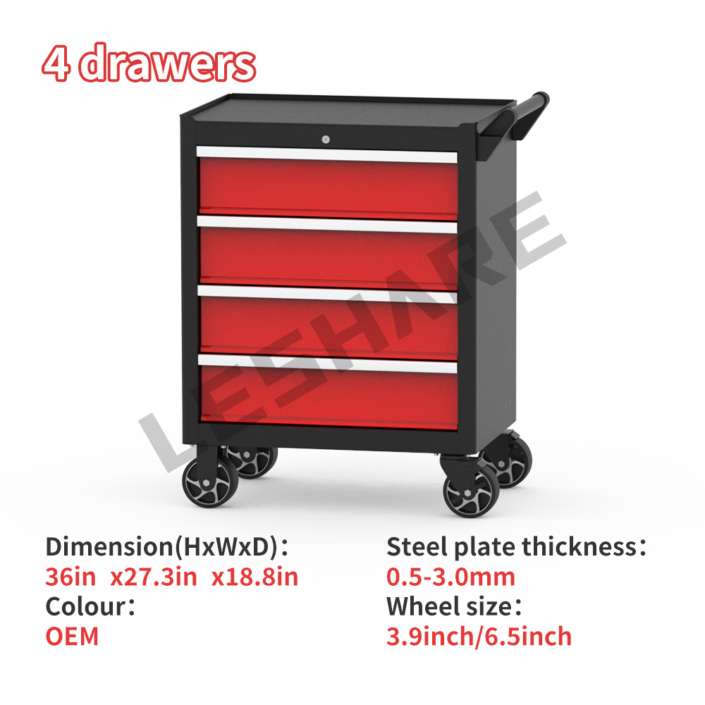 China OEM Wholesale 4 Drawer R - Workshop Tools Trolley recension och pris