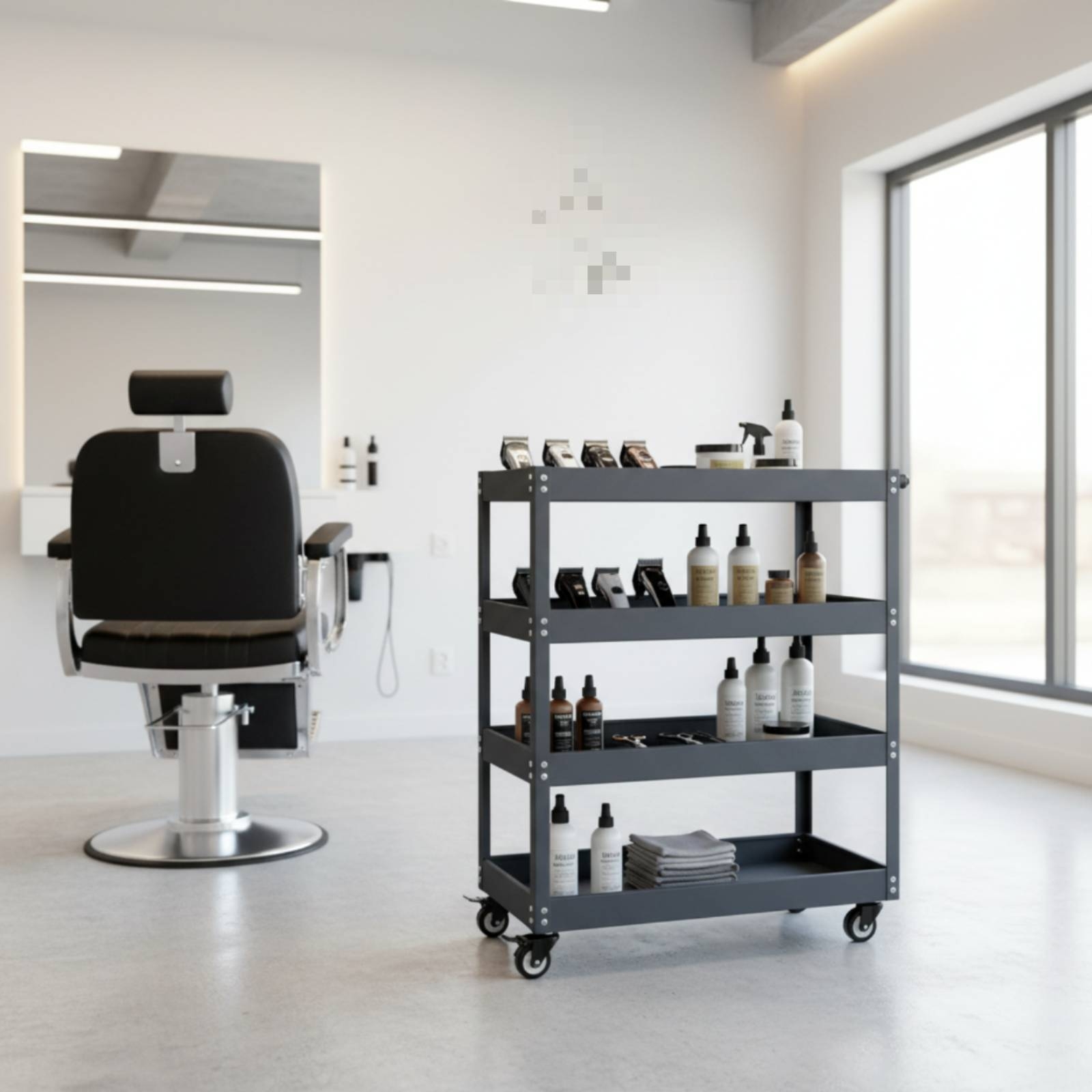 Four-Tier Utility Cart Long-La - Mechanical Tools In Workshop recension och pris