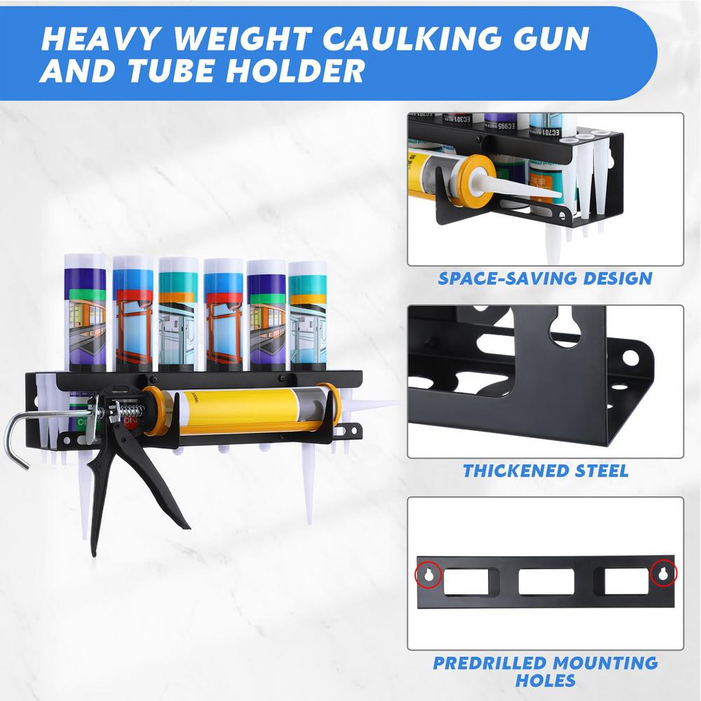Wall-Mounted Caulking Gun Orga - Workshop Tools Youtube recension och pris