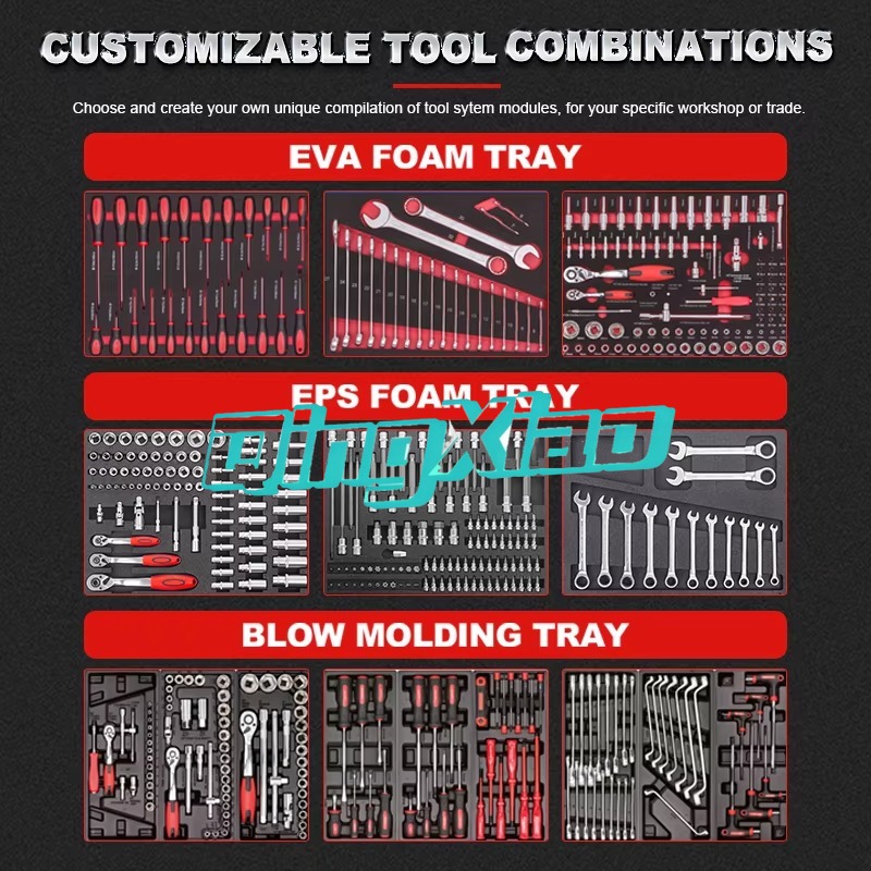 7 Drawers 250pcs Complete Tool - Workshop Tools Trolley recension och pris