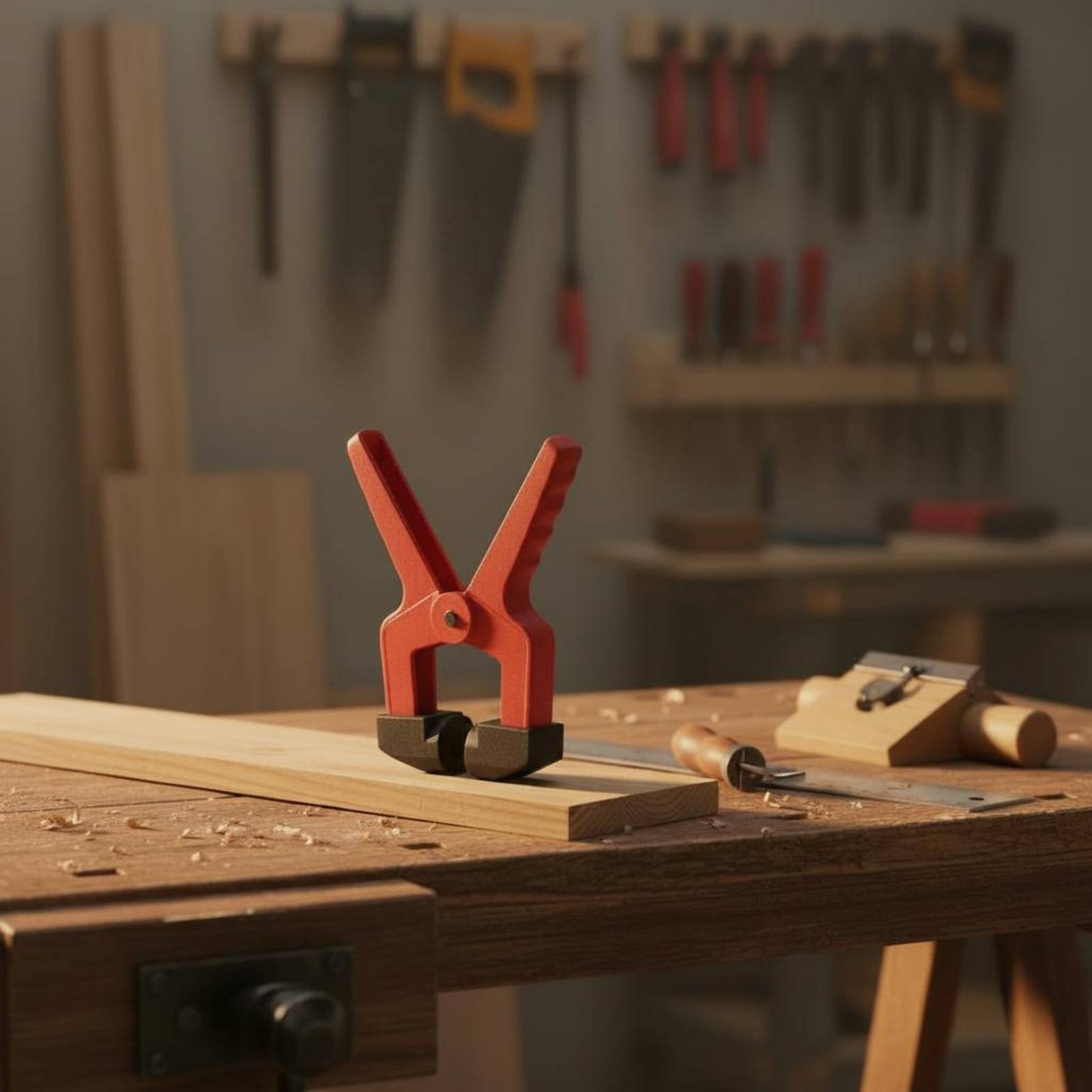 Triangular Clamp Clamp Red Col - Hand Tools In Workshop recension och pris