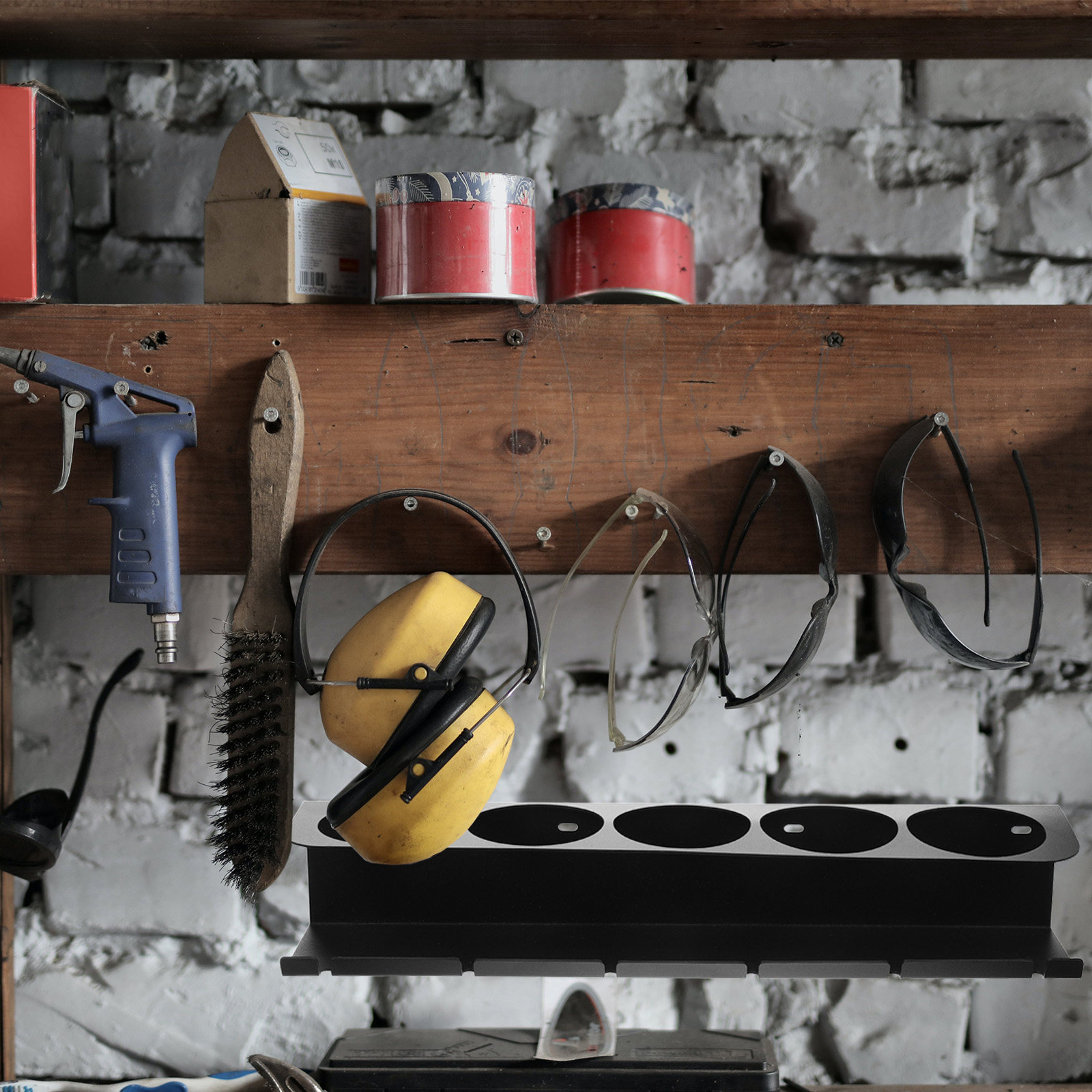 1Set Heavy Duty Metal Power To - Workshop Tools Rack recension och pris