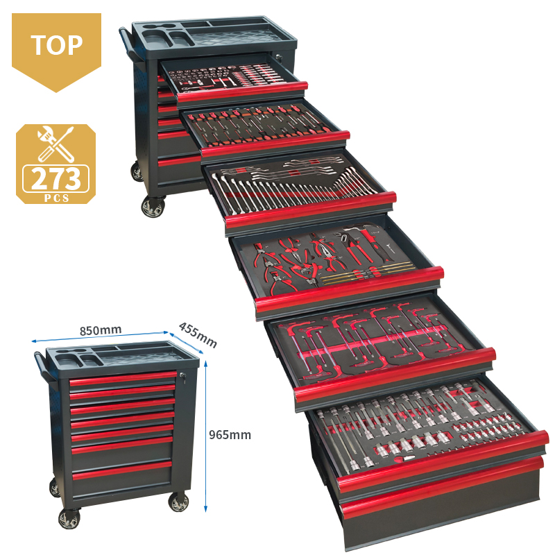 7 Drawer Tool Trolley With 273 - Workshop Tools Trolley recension och pris