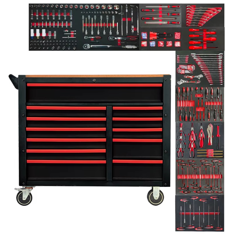 12 Drawers 471pcs Tool Kit Aut - Workshop Tools Trolley recension och pris