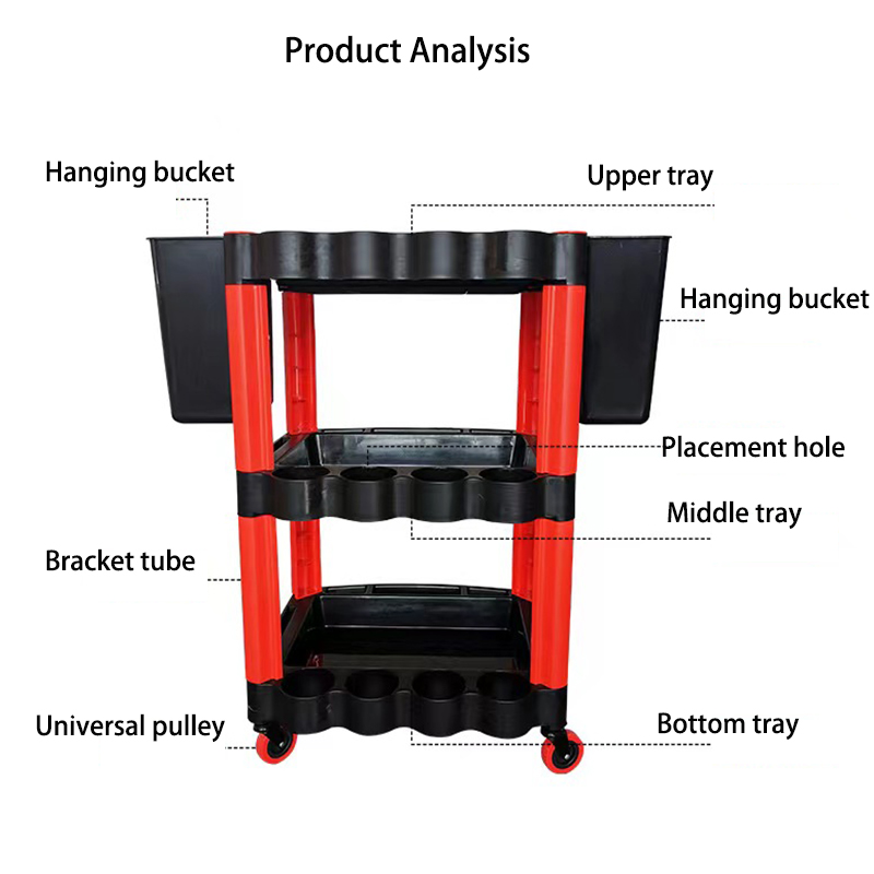 Auto Repair WashTool Storage C - Workshop Tools Trolley recension och pris