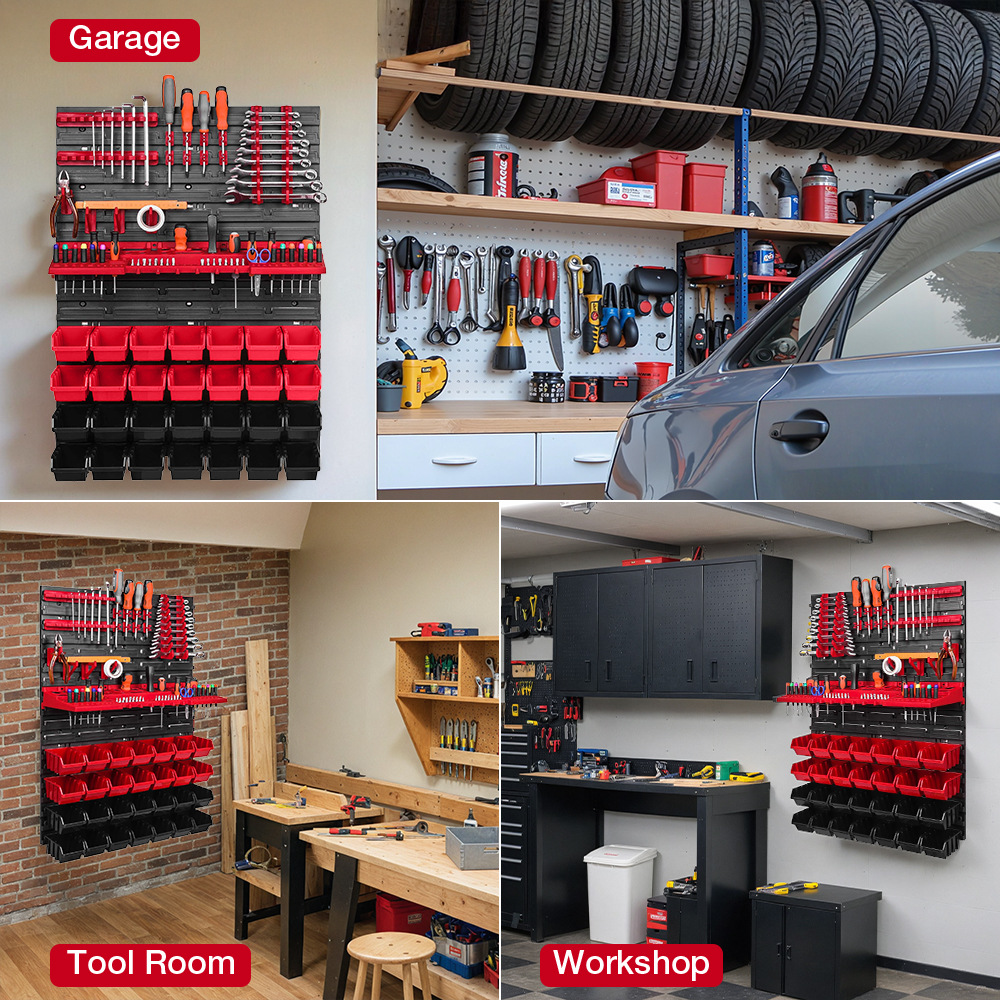 Tools Wall Storage Shelf Tool  - Workshop Tools Rack recension och pris