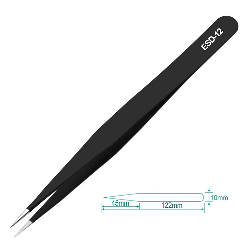 ESD Tweezers Stainless Steel W - Hand Tools In Workshop recension och pris