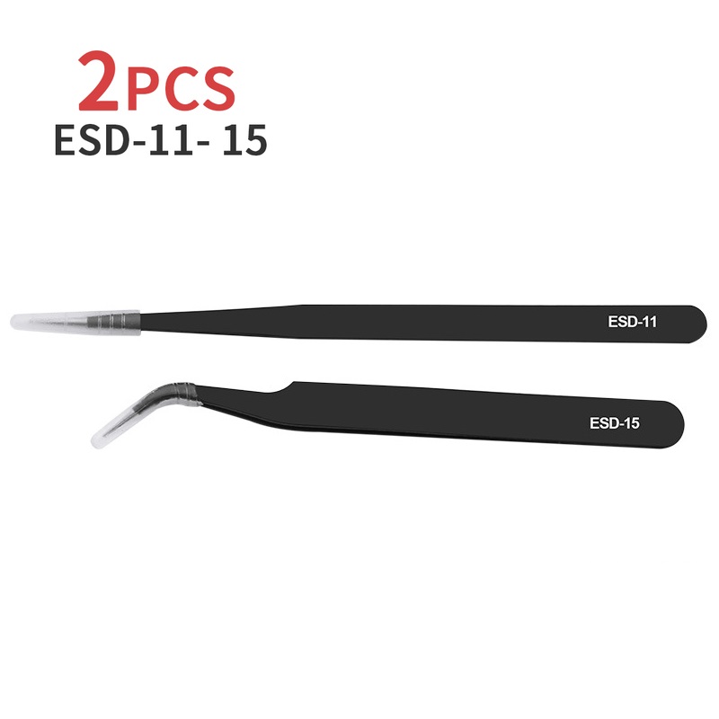 ESD Tweezers Stainless Steel W - Hand Tools In Workshop recension och pris