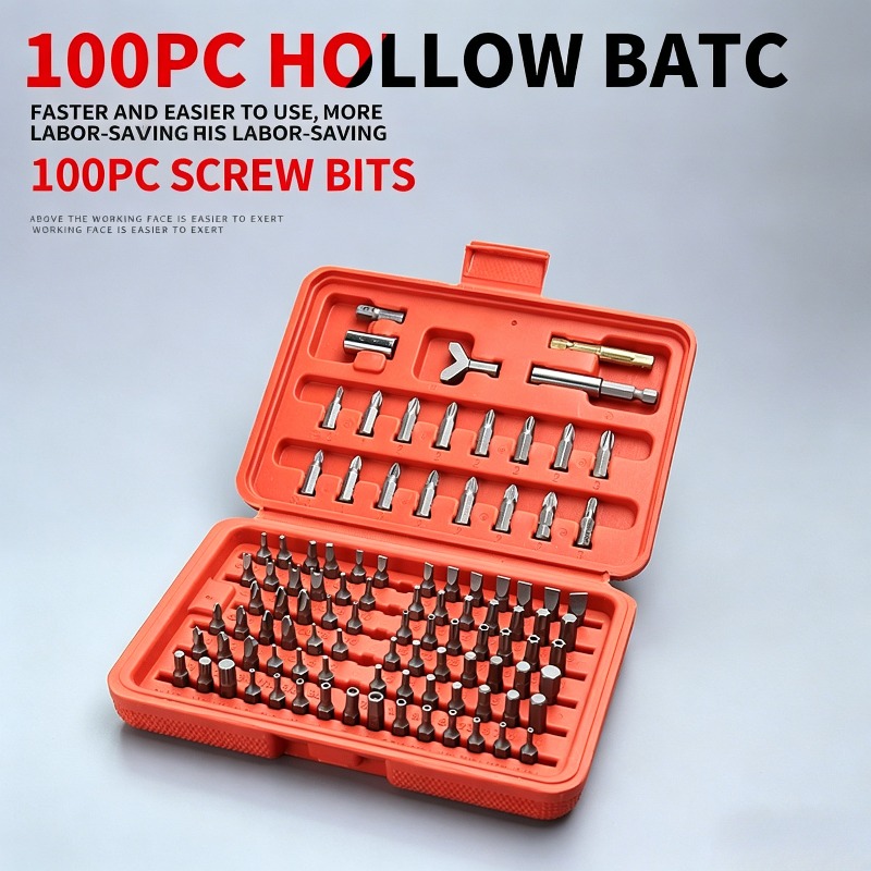 100PCS Screwdriver Bit Set, Ho - Hand Tools In Workshop recension och pris