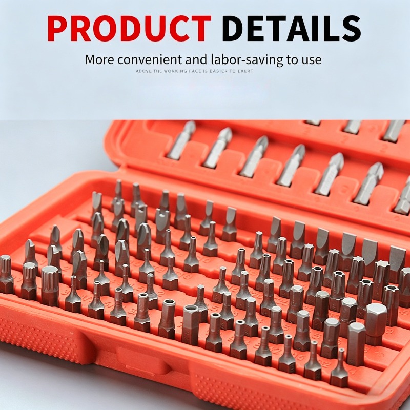 100PCS Screwdriver Bit Set, Ho - Hand Tools In Workshop recension och pris
