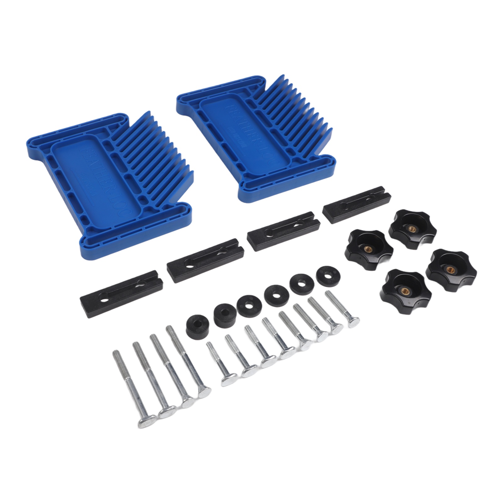 Blue ABS Plastic Feather Board - Workshop Tools Safety recension och pris