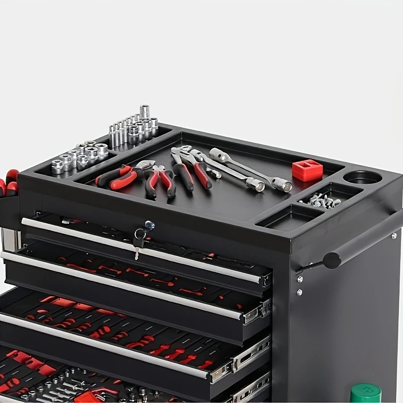 1pc Heavy Duty 7-Drawer Metal  - Workshop Tools Trolley recension och pris