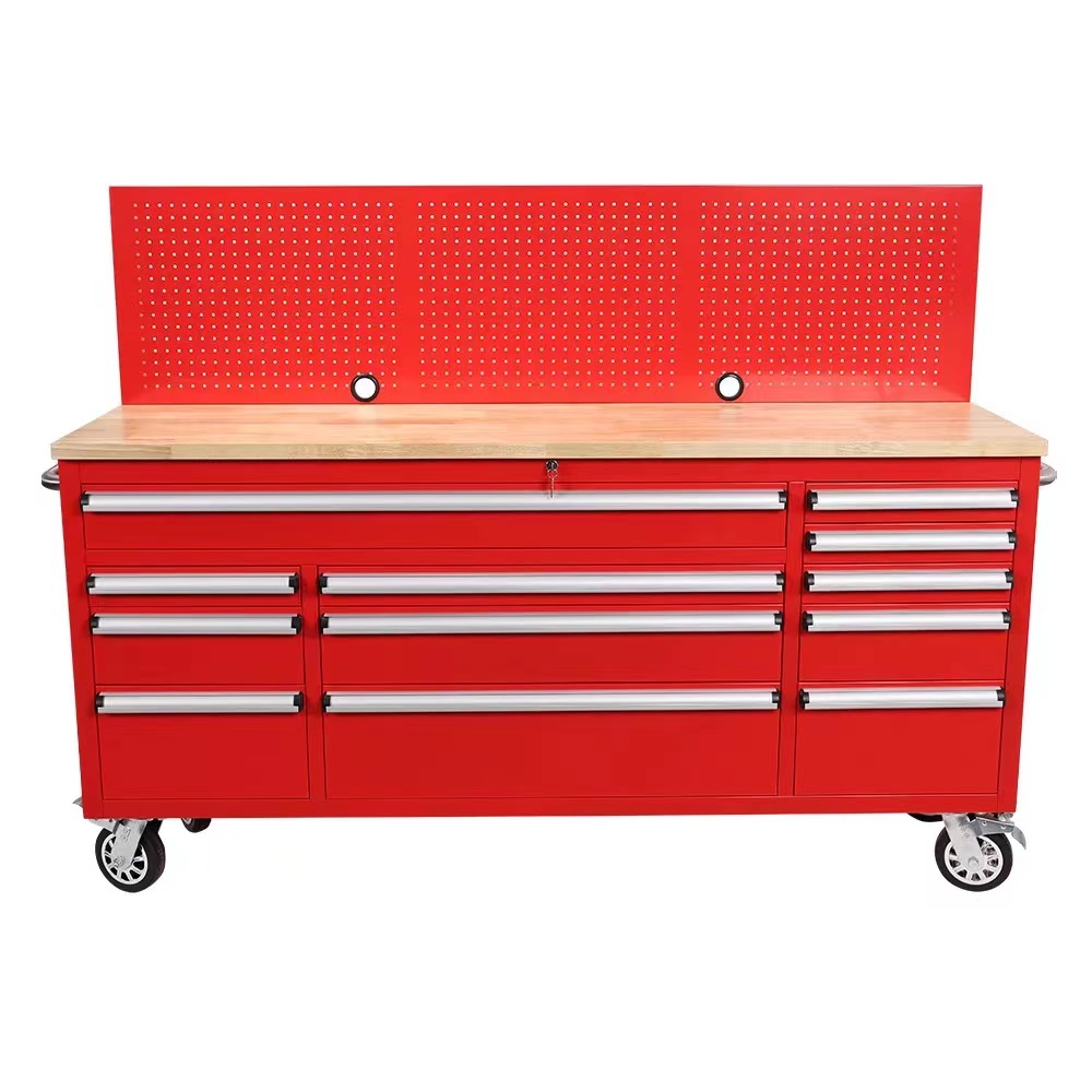 Heavy Duty Metal Tool Cabinet  - Workshop Tools Trolley recension och pris