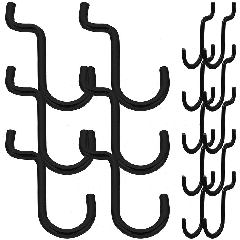 24Pcs Strong Iron Pegboard Hoo - Workshop Tools Display recension och pris