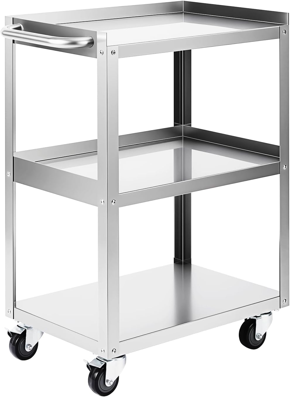 3-Tier Stainless Steel Rolling - Workshop Tools Trolley recension och pris
